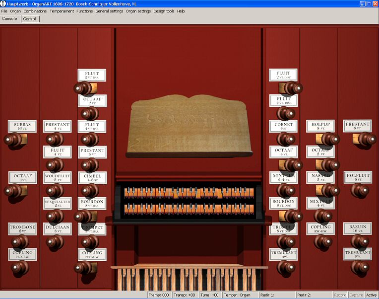 Vollenhove, Bosch F.C. Schnitger Organ 1686-1720 (HW5)